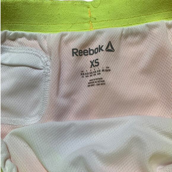 Reebok Athletic Running Shorts Neon Orange Size XS - Picture 6 of 9